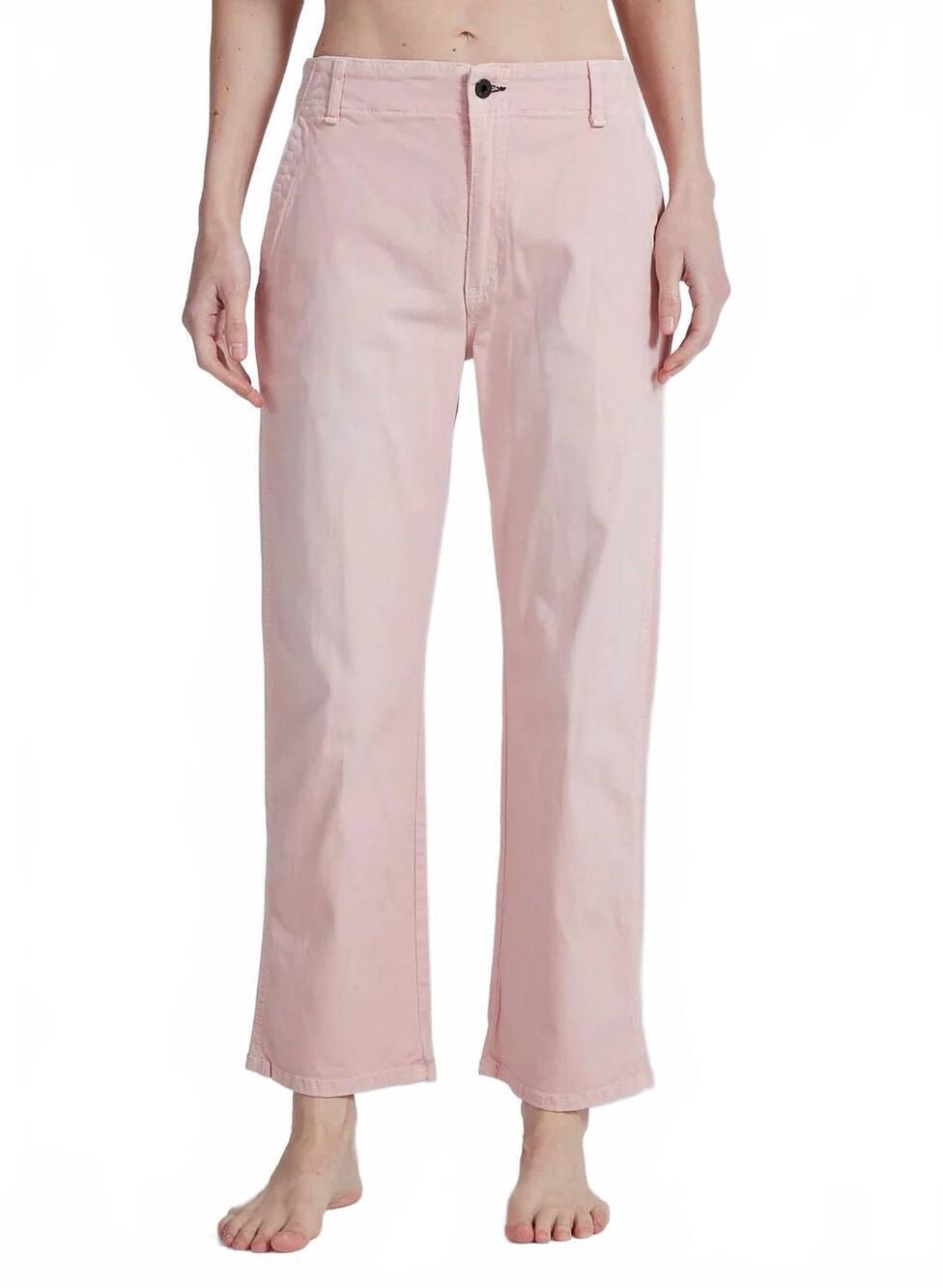NEW ASKK NY sanded tomboy pant in pink